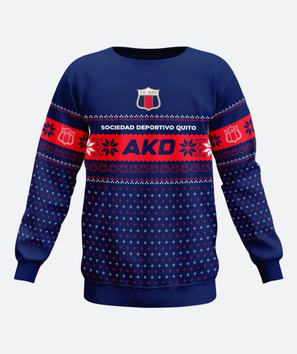 Buzo navidad Deportivo Quito